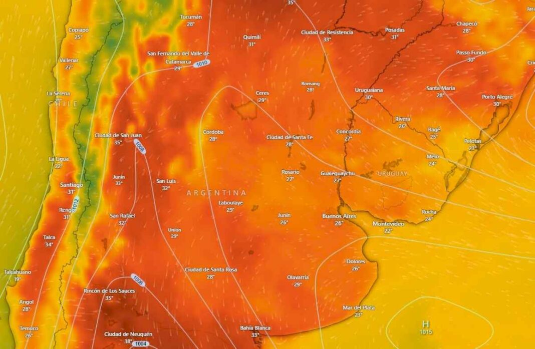 hay-alerta-amarilla-por-altas-temperaturas-para-este-lunes-20-de-enero:-las-provinciasafectadas